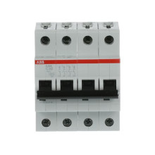 ABB S204-C32 Sicherungsautomat C-Char., 6 kA, 32 A, 4P, Made in Germany