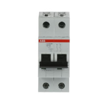 ABB S202M-B10 Sicherungsautomat B-Char., 10 kA, 10 A, 2P, Made in Germany