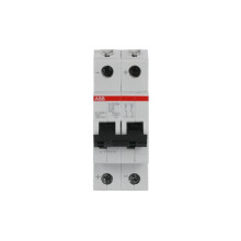 ABB S202M-C2UC Sicherungsautomat C-Char., 10 kA, 2 A, 2P, Made in Germany