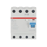 ABB F204A-25/0,03 FI-Schutzschalter 4P,Typ A,25A,30mA