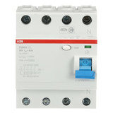 ABB F204A-25/0,3 FI-Schutzschalter 4P,Typ A,25A,300mA