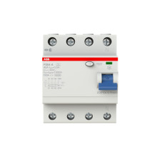 ABB F204A-40/0,5 FI-Schutzschalter 4P,Typ A,40A,500mA