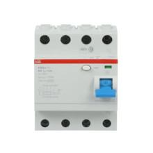 ABB F204A-63/0,5 FI-Schutzschalter 4P,Typ A,63A,500mA