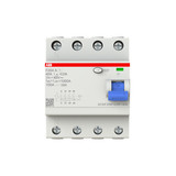 ABB F204A-40/0,03L FI-Schutzschalter 4P,Typ A,40A,30mA,N links