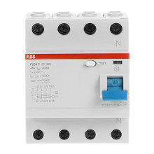 ABB F204F-40/0,03 FI-Schalter 4P, Type F, 40A, 30mA
