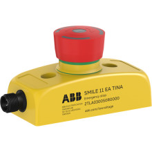 ABB SMILE 11EA TINA Not-Halt-Taster 1 x 5-poliger Stiftstecker M12
