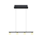 Hell Mila Pendelleuchte G9 2-fach Schwarz 20542/4-06