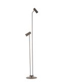 Hell Polo Stehleuchte GU10 180cm Dekoring abnehmbar Taupe 60502/2-12