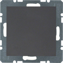 Berker 10091606 Blindverschluss mit Zentralstück B.3/B.7 anthrazit. matt