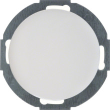 Berker 10092079 Blindverschluss mit Zentralstück Serie R.Classic polarweiß. glänzend
