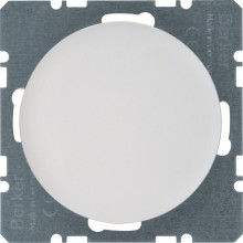 Berker 10092089 Blindverschluss mit Zentralstück R.1/R.3 polarweiß. glänzend