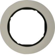 Berker 10112084 Rahmen 1fach Serie R.Classic Alu/schwarz