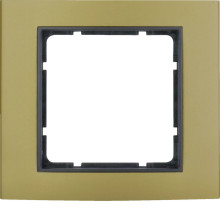Berker 10113016 Rahmen 1fach B.3 Alu. gold/anthrazit