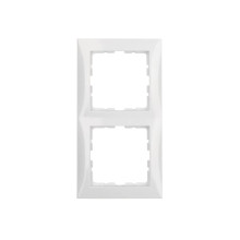 Berker 10128989 Rahmen S.1 2-fach polarweiss glänzend