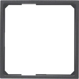 Berker 11091616 Adapterring für Zentralstück 50 x 50 mm S.1/B.3/B.7 anthrazit. matt