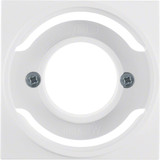 Berker 11981909 Zentralstück für Lichtsignal E14 S.1/B.3/B.7 polarweiß. matt