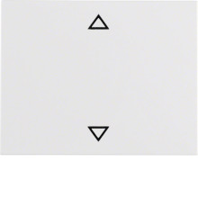 Berker 14057109 Wippe mit Aufdruck Symbol Pfeile K.1 polarweiß. glänzend
