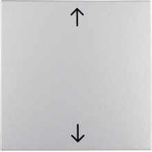 Berker 16201414 Wippe mit Aufdruck Symbol Pfeile S.1/B.3/B.7 alu. matt
