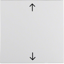 Berker 16201919 Wippe mit Aufdruck Symbol Pfeile S.1/B.3/B.7 polarweiß. matt