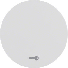Berker 16202059 Wippe mit Aufdruck Symbol Tür R.1/R.3 polarweiß. glänzend