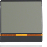 Berker 16966086 Wippe mit 2 beiliegenden Linsen und großem Beschriftungsfeld Q.x anthrazit. samt