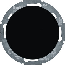 Berker 29442045 Universal-Drehdimmer mit Zentralstück (R. L. C. LED). Serie R.classic. schw. gl.