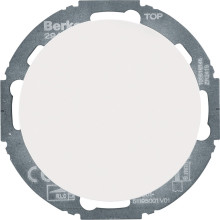 Berker 29442089 Universal-Drehdimmer mit Zentralstück (R. L. C. LED). Serie R.classic. pw. gl.