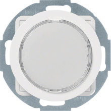 Berker 29522089 LED-Signallicht. rote/grüne Beleuchtung R.1/R.3 polarweiß. glänzend