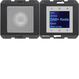 Berker 29807006 Radio Touch mit Lautsprecher DAB+ K.x anthrazit matt