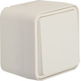 Berker 30773502 Kreuzschalter AP W.1 polarweiß LT