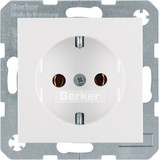 Berker 41431909 Steckdose Schuko S.1/B.3/B.7 polarweiß. matt