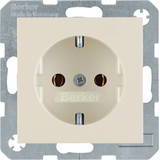 Berker 41438982 Steckdose Schuko S.1/B.3/B.7 weiß. glänzend