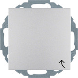 Berker 47441404 Steckdose Schuko m. Klappdeckel m. erh. Berührungsschutz S.1/B.3/B.7 alu matt
