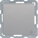 Berker 47516064 Steckdose Schuko mit Klappdeckel Q.x alu samt. lackiert