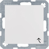 Berker 47518989 Steckdose Schuko mit Klappdeckel S.1/B.3/B.7 polarweiß glänzend