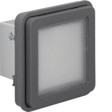 Berker 51733525 LED-Signallicht-Einsatz weiß W.1 grau