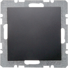 Berker 6710091606 Blindverschluss mit Zentralstück B.3/B.7 anthrazit. matt