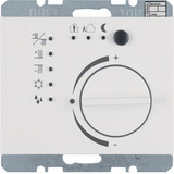 Berker 75441179 Temperaturregler mit Tasterschnittstelle K.1 polarweiß. glänzend