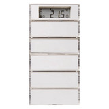Berker 75665780 Tastsensor 5fach mit RTR. Display S.1/B.3/B.7 für weiß und polarweiß