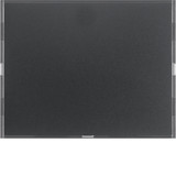 Berker 80161776 Tastsensor 1fach Komfort mit Beschriftungsfeld KNX K.1 anthrazit matt. lackiert