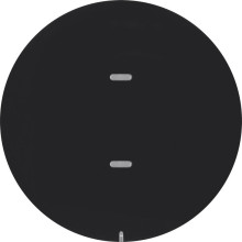 Berker 80161865 Tastsensor 1fach Komfort KNX R.x schwarz glänzend