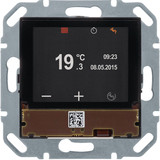 Berker 80440100 KNX Temperaturregler. mit TFT-Display. integriertem Busankoppler