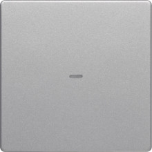 Berker 80960221 Abdeckung für Tastsensor-Modul 1fach mit Linse Q.x alu. samt lackiert