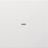 Berker 80960299 Abdeckung für Tastsensor-Modul 1fach mit Linse S.1/B.x polarweiß. matt