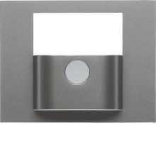 Berker 80960473 Abdeckung für KNX Bewegungsmelder-Modul K.1/K.5 edelstahl matt. lackiert