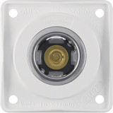 Berker 845712509 Power Steckdose 12 V. Integro Modul-Einsätze. polarweiß glänzend