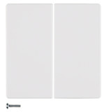 Berker 85146129 KNX-Funk Taste 2fach quicklink Q.x polarweiß. samt
