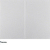 Berker 85146177 KNX-Funk Taste 2fach quicklink K.5 alu. lackiert