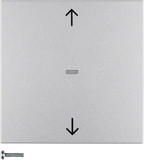 Berker 85241183 Jalousie-Taste S.1/B.3/B.7 alu. matt