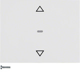 Berker 85245279 KNX-Funk Jalousie-Taste quicklink K.1 polarweiß. glänzend